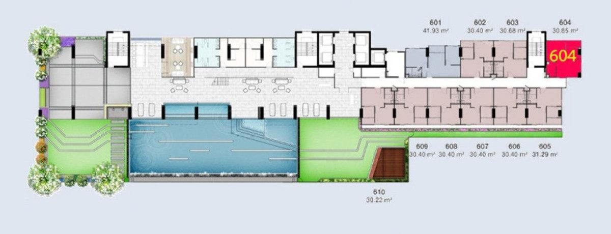 For SaleCondoRattanathibet, Sanambinna : For sale: Skyline Rattanathibet, Skyline Rattanathibet, corner room, same floor as the common area.