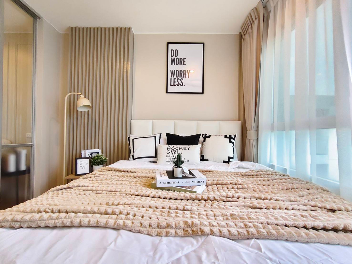 For SaleCondoPattanakan, Srinakarin : Condo for sale, Lumpini Ville On Nut, Phatthanakan, near MRT Si Nut Yellow Line.