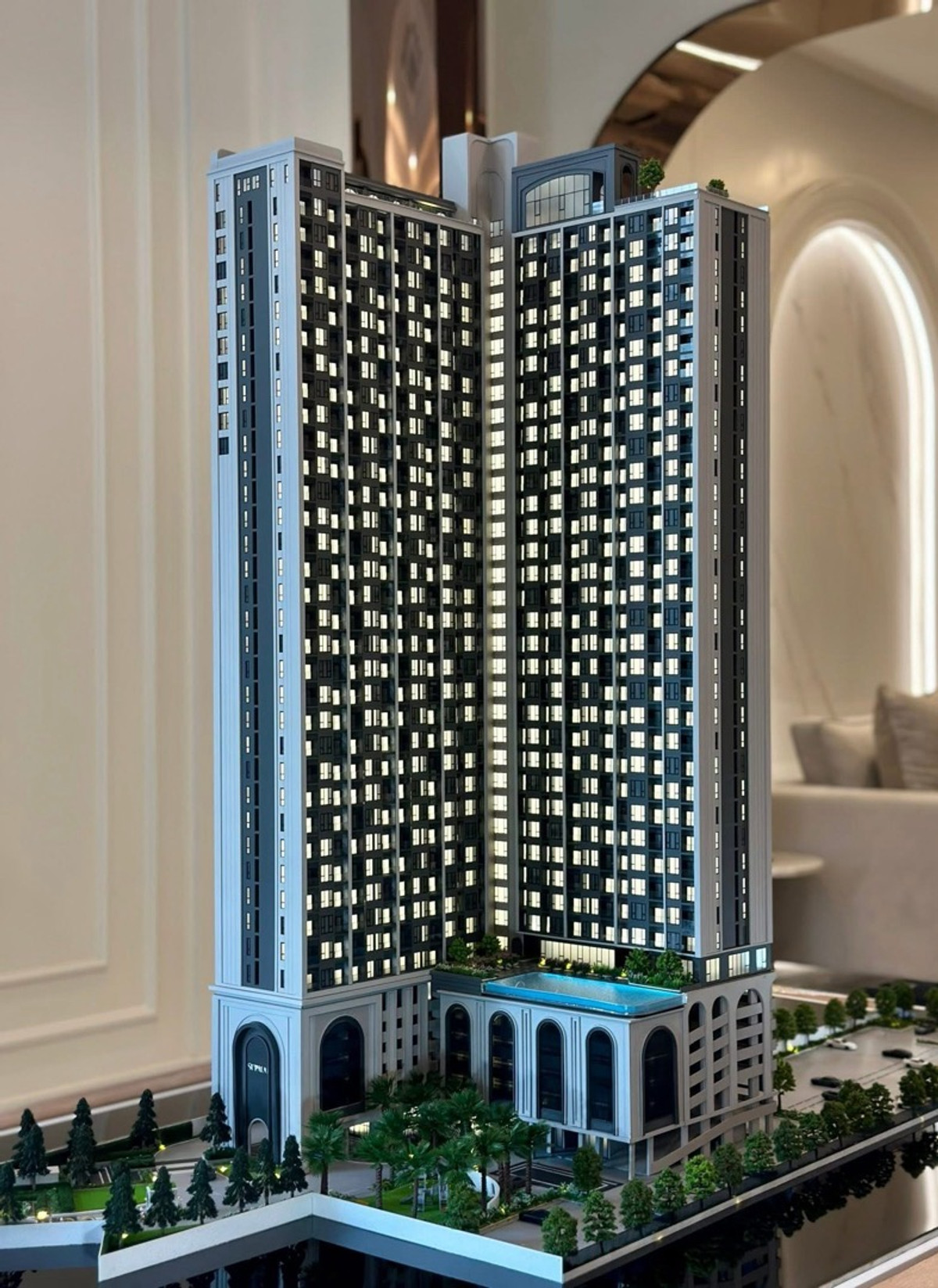 Room for sale Rare Item! Supalai Premier Taksin-Wongwian Yai 🔥 Cheapest! The most beautiful panoramic view of the swimming pool! (Owner sells it himself) Loading...