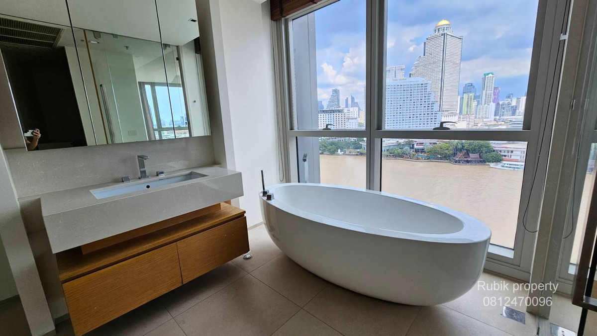 CondoWongwianyai, Charoennakor : (RB1368) The River — Luxury Riverside Living 🏙️ The ultimate condo along the Chao Phraya River, beautiful view, superior luxury ✨