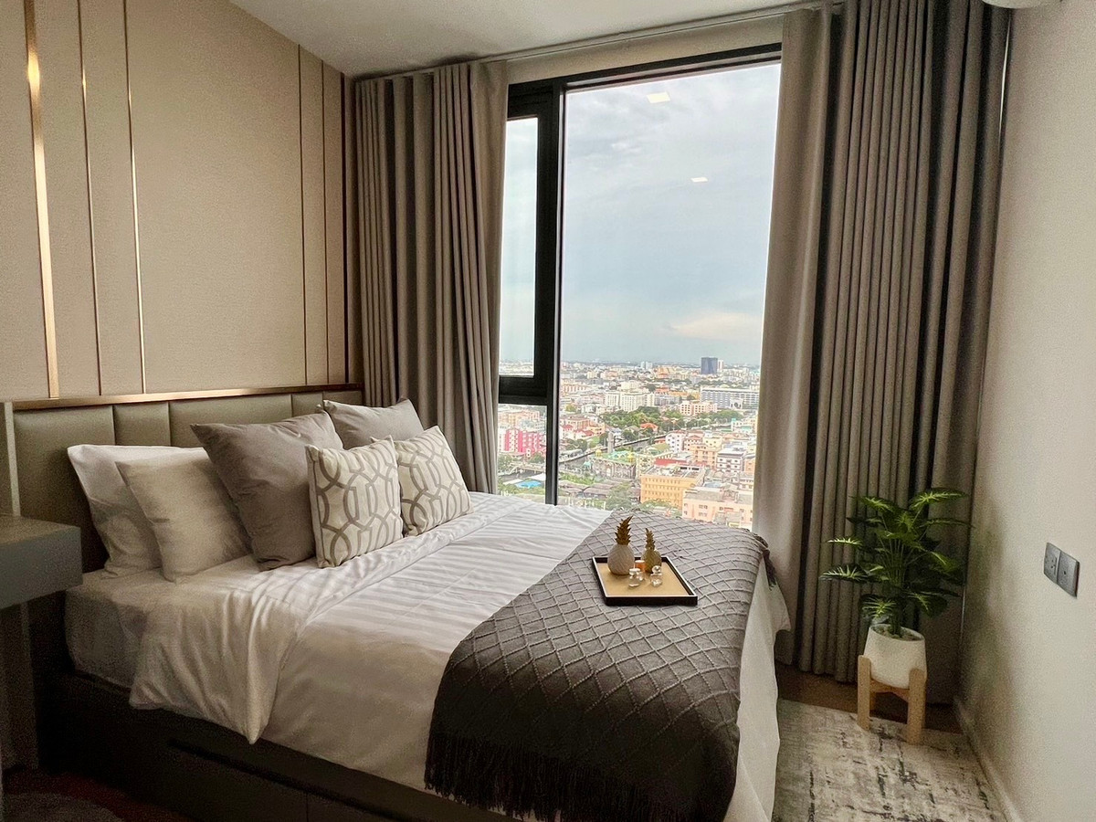 ให้เช่าคอนโดรามคำแหง หัวหมาก : 🌟 Rare Item! ห้องมุมวิวสวย โมดิซ ไรห์ม รามคำแหง 🌟 2 ห้องนอน 1 ห้องน้ำ 35 ตร.ม. ชั้น 19 ทิศตะวันออก วิวโล่ง เห็นลานพ่อขุน–ราชมังคลาฯ–บางกะปิครบในมุมเดียว!