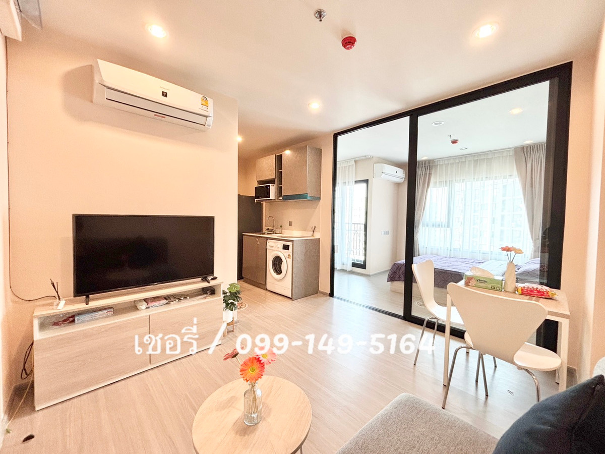 ให้เช่าคอนโดสมุทรปราการ สำโรง : เช่าคอนโด Aspire Erawan Prime ห้องใหม่ พร้อมเฟอร์นิเจอร์อย่างดีครบๆ ส่วนกลางจัดเต็ม ติดBTSเอราวัณ / โทร 099-149-5164