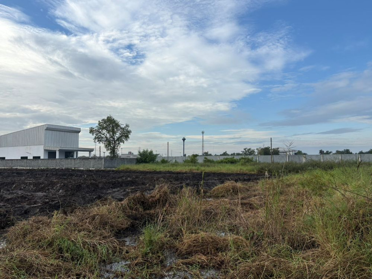 Land for sale, 2 adjacent plots filled with title deed, Khlong 5, Thanyaburi 2 ngan, 80 sq m., 2 ways to enter and exit, near the motorway, free transfer. Loading...