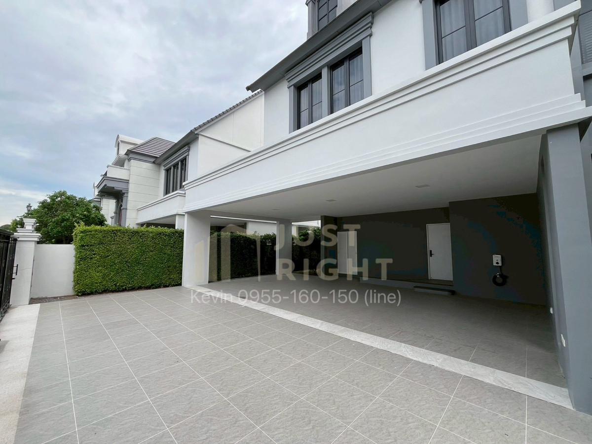 ขาย Narasiri Phahol-Watcharapol, 4 ห้องนอน 5 ห้องน้ำ ขนาดประมาณ 524 ตร.ม/ 145 ตร.ว บ้านเปล่าตามมาตรฐานโครงการ 2 ชั้น ราคา 56.5 ล้านบาท (ค่าโอน 2%, ชำระฝ่ายละ 1%) Loading...