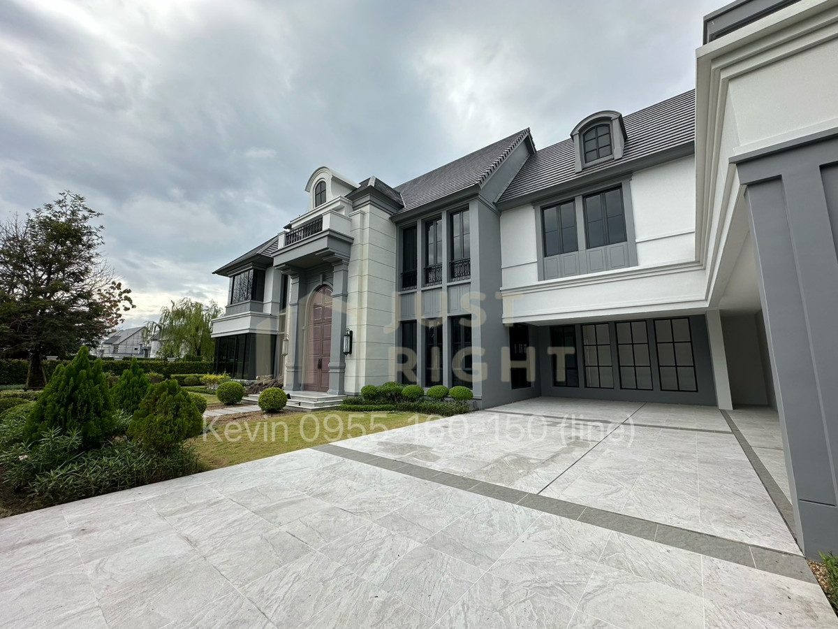 For sale, Narasiri Phahol-Watcharapol, 5 bedroom, 6 bathroom, size around 658 sq.m/ 164.5 sq.w, 2 Floor, Fully fitted, 83 MB  *Chinese Below*   Loading...