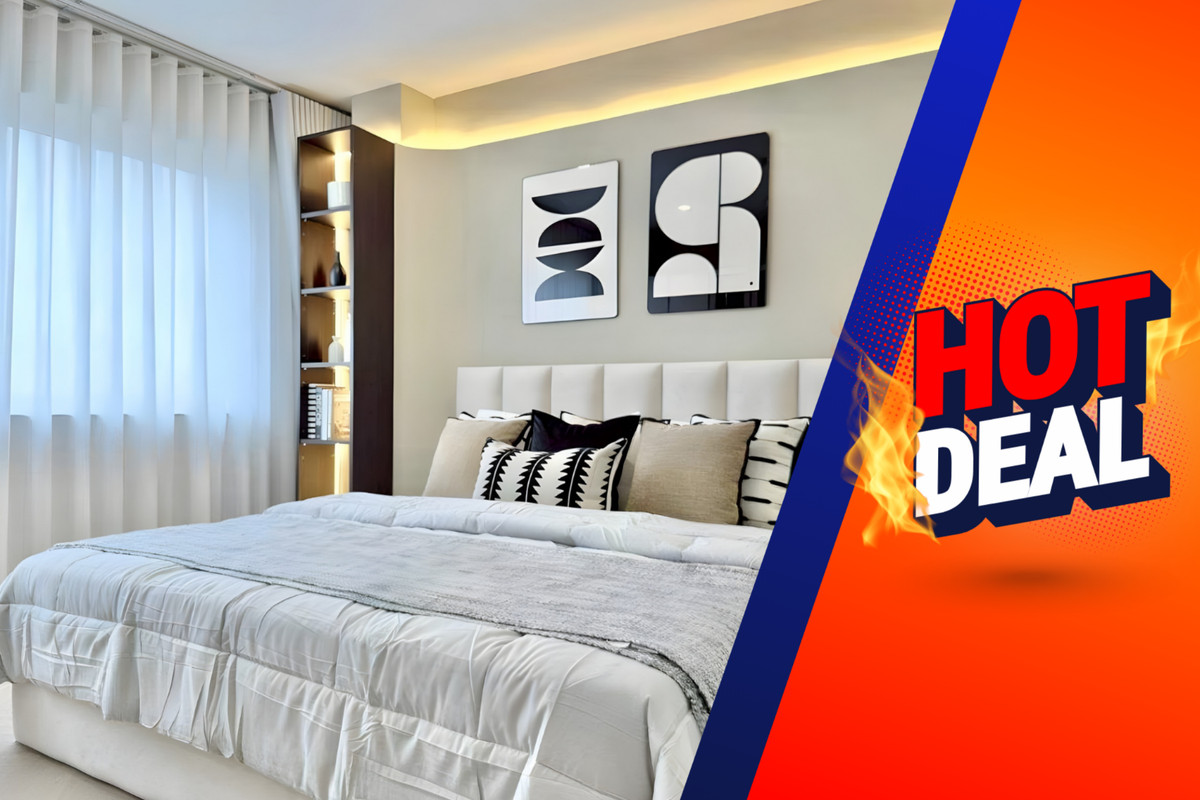 ขายคอนโดรัชดา ห้วยขวาง : Supalai City Home Ratchada Hot Deal 2 Bed 62  ตร.ม. ราคาสุดคุ้ม 3.42  ลบ. ใจกลางรัชดา ใกล้ MRT 📞 092‑690‑5445