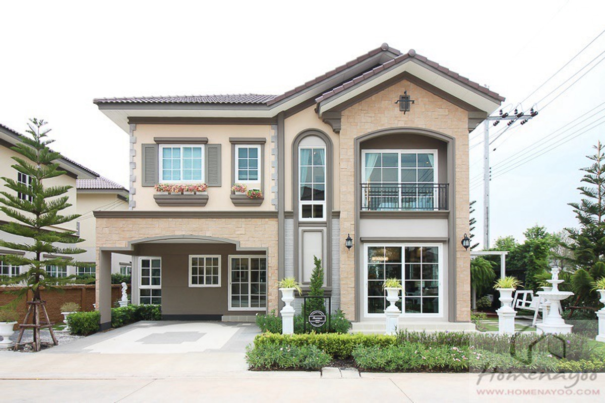 ให้เช่าบ้านบางแค เพชรเกษม : ให้เช่าบ้านหมู่บ้านโกลเด้น นีโอ บางแค (บ้านแฝด )
