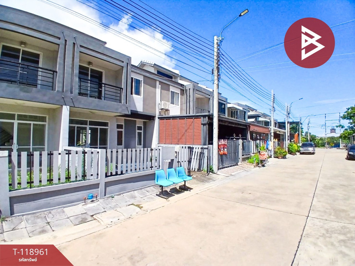 2-story townhouse for sale, area 24.4 square meters, Garden Ville Village, Bang Pu, Samut Prakan. Loading...