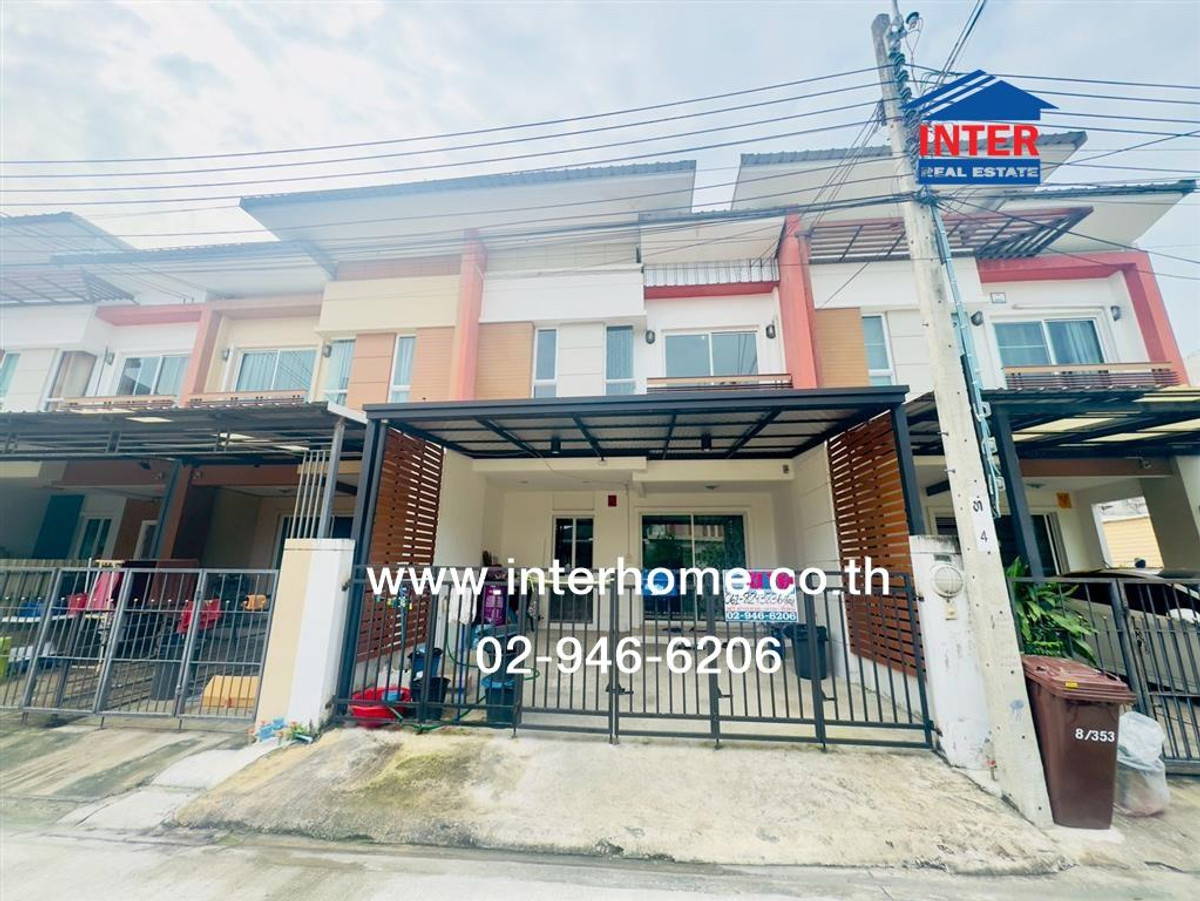 ทาวน์เฮ้าส์ 2 ชั้น 20 ตร.ว. หมู่บ้านชวนชื่น เพชรเกษม81 ซอยเพชรเกษม81 ถนนเพชรเกษม ถนนมาเจริญ ถนนพุทธมณฑลสาย4 เขตหนองแขม กรุงเทพมหานคร Loading...