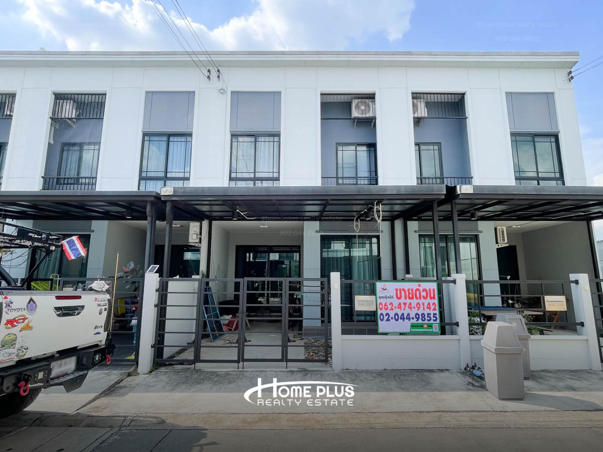 ขายทาวน์โฮมปทุมธานี รังสิต ธรรมศาสตร์ : ทาวน์โฮม 2 ชั้น โครงการพลีโน่-รังสิต (Pleno Rangsit)