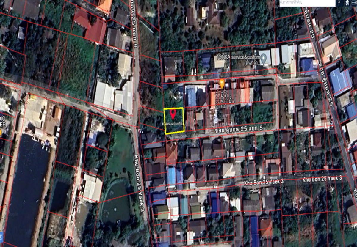 ขายที่ดินนวมินทร์ รามอินทรา : ขายที่ดิน ซอยคู้บอน 25 เนื้อที่ 93 ตร.ว. แปลงสี่เหลี่ยมผืนผ้า ราคาต่อรองได้