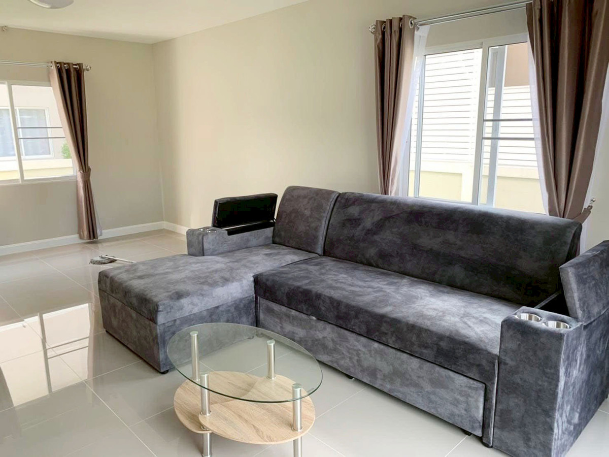 House in the project For rent 25,000 baht per month, close to Mae Kuang Market, only 5 minutes, No.12H480 Loading...