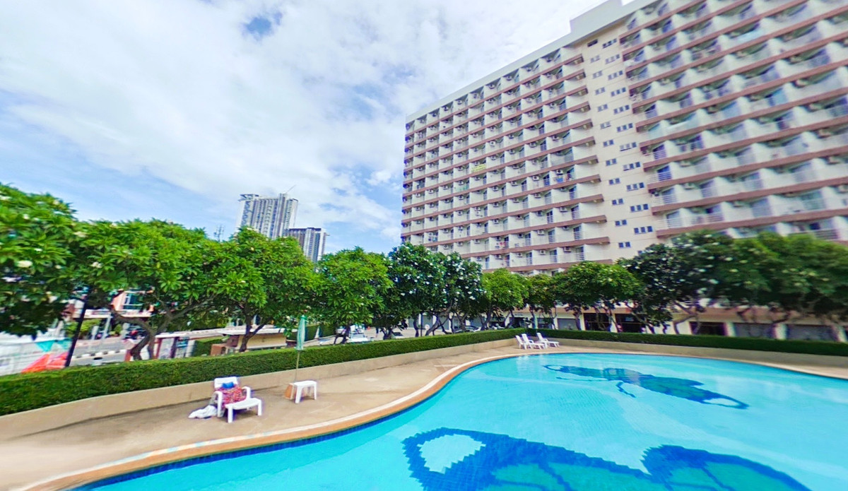 CondoPattaya, Bangsaen, Chonburi : 95057 - For sale/rent Studio suite on Jomtien Beach, condominium, suitable for investment.