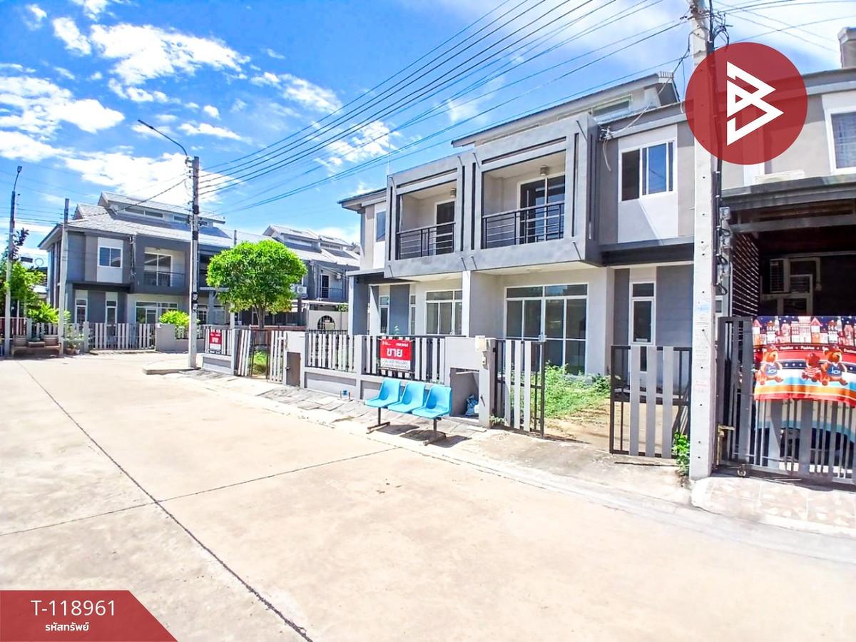 2-story townhouse for sale, area 24.4 square meters, Garden Ville Village, Bang Pu, Samut Prakan. Loading...