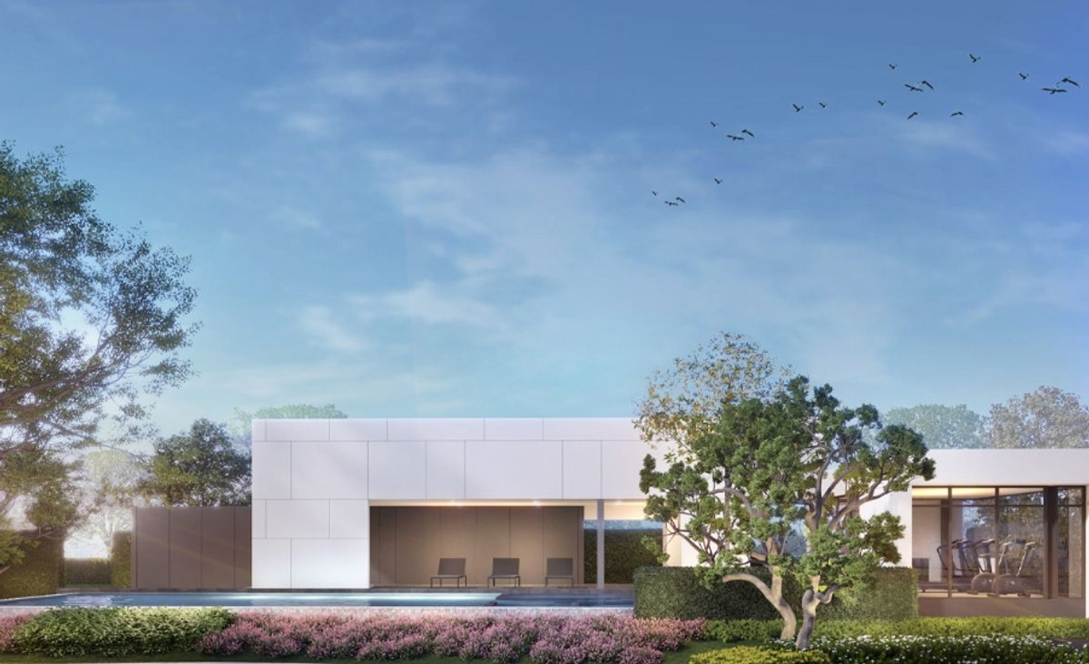 For SaleTownhomeRama5, Ratchapruek, Bangkruai : Baan Klang Muang Ratchapruek-Sathorn | Baan Klang Mueang Ratchapruek-Sathorn, corner plot, shady, private back house ** New condition, never lived in.