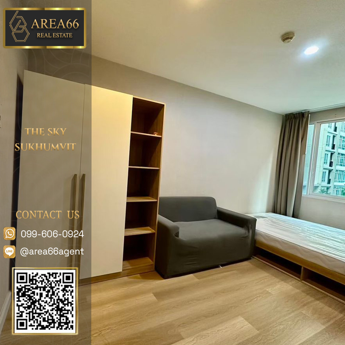 For SaleCondoOnnut, Udomsuk : 🔥 For sale!! Condo The Sky Sukhumvit