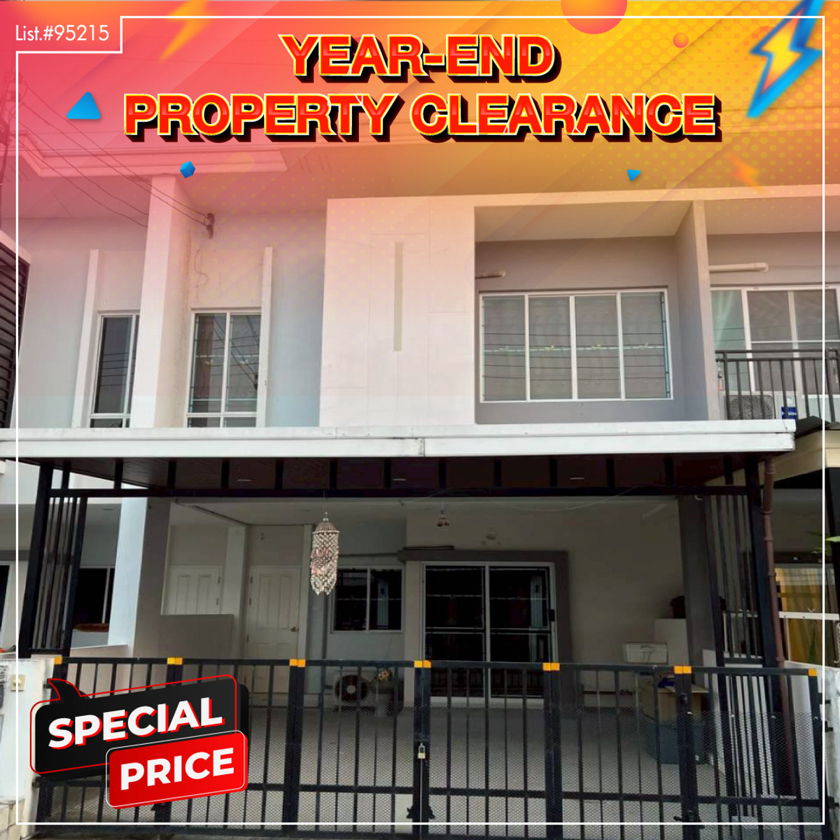 ขายทาวน์โฮมหัวหิน ประจวบคีรีขันธ์ : 95215 - ขาย ทาวน์โฮม 2 ชั้น หมู่บ้าน ลาวัลเล่ ทาวน์ 2 หัวหิน - ปราณบุรี บ้าน 2 ชั้นพร้อมอยู่ ใกล้หัวหิน