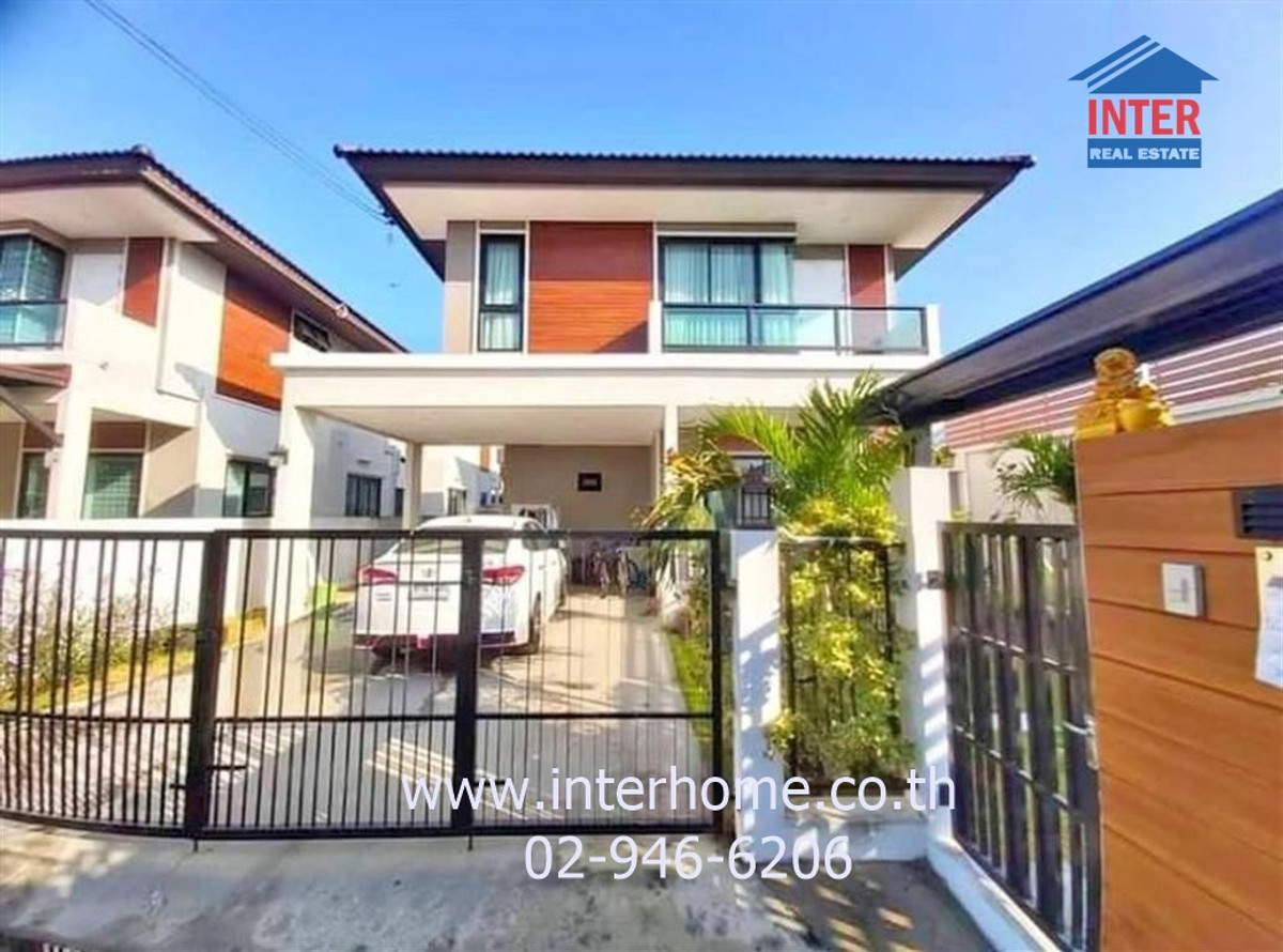 บ้านเดี่ยว 2 ชั้น 52 ตร.ว. หมู่บ้านธัญญาภิรมย์ แกรนด์วิลล์ รังสิต คลอง7 ใกล้มหาวิทยาลัยเทคโนโลยีราชมงคลธัญบุรี ถนนรังสิต-นครนายก ถนนลำลูกกา ธัญบุรี ปทุมธานี Loading...