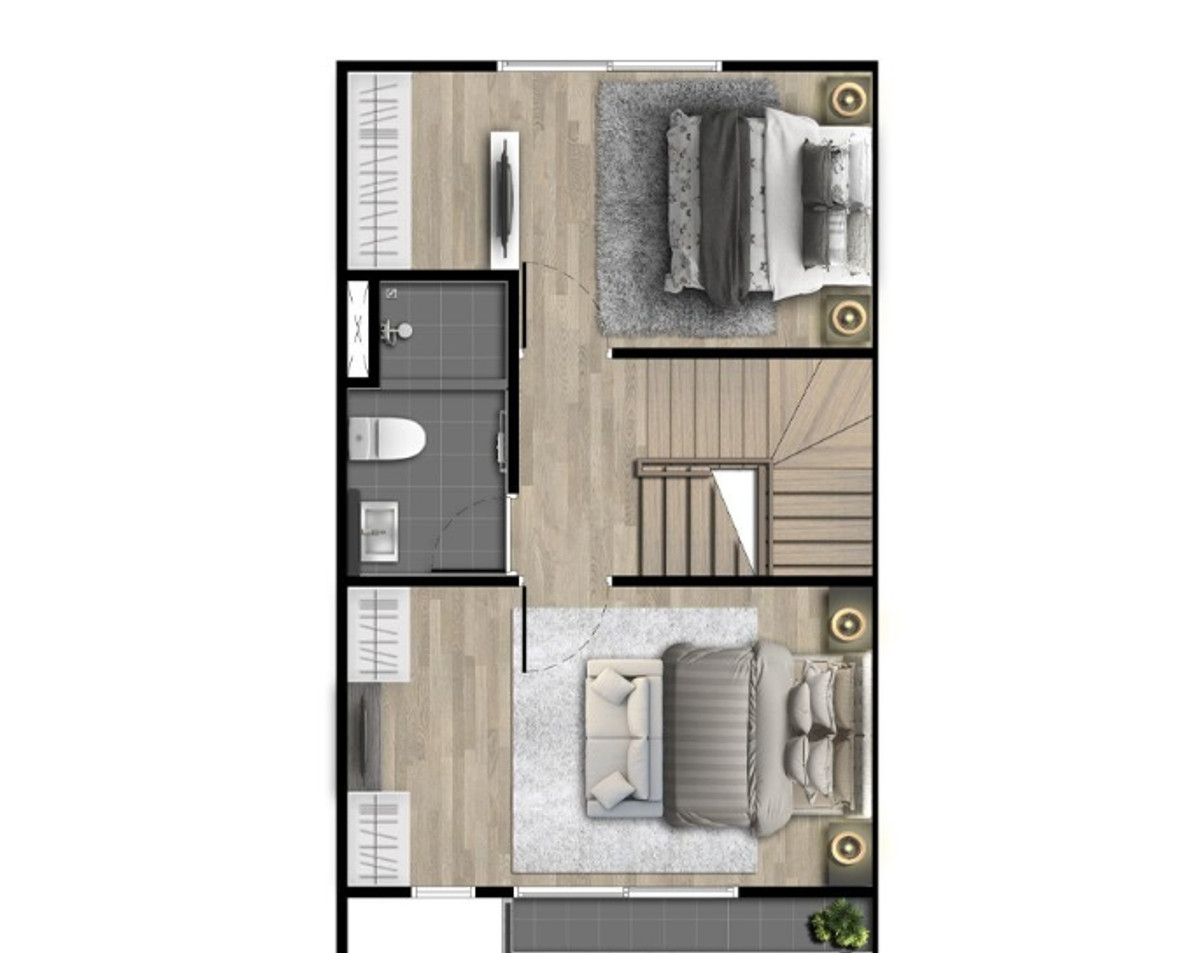 For SaleTownhomeRama5, Ratchapruek, Bangkruai : Baan Klang Muang Ratchapruek-Sathorn | Baan Klang Mueang Ratchapruek-Sathorn, corner plot, shady, private back house ** New condition, never lived in.