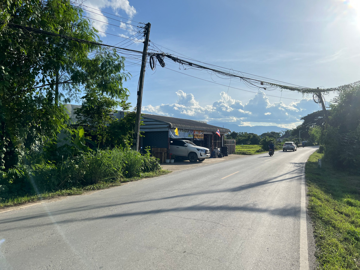 ขายอาคารพาณิชย์เชียงใหม่ : 92994 - ขายอาคารพาณิชย์ 1 ชั้น ติดถนนป่าเหมือด-พยากน้อย สันทราย เชียงใหม่