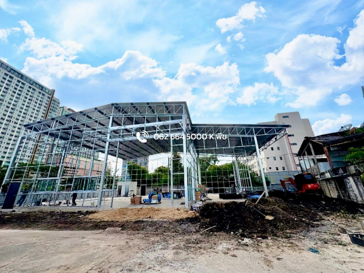 For RentWarehousePattanakan, Srinakarin : Newly built warehouse for rent, 485 sq m.‼️Hua Mak, Bang Kapi, Ramkhamhaeng, Krungthep Kreetha, Srinakarin 📍 suitable as a distribution center Warehouse, product stock, studio, office, store, online business, transportation business, e-commerce business E