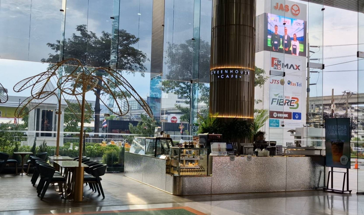 For RentOfficeChaengwatana, Muangthong : 94687 - Rare to find, office space for rent, 27th floor, premium view @ Jasmine International Building, Chaengwattana, 433 sq m. Fully Partitioned.