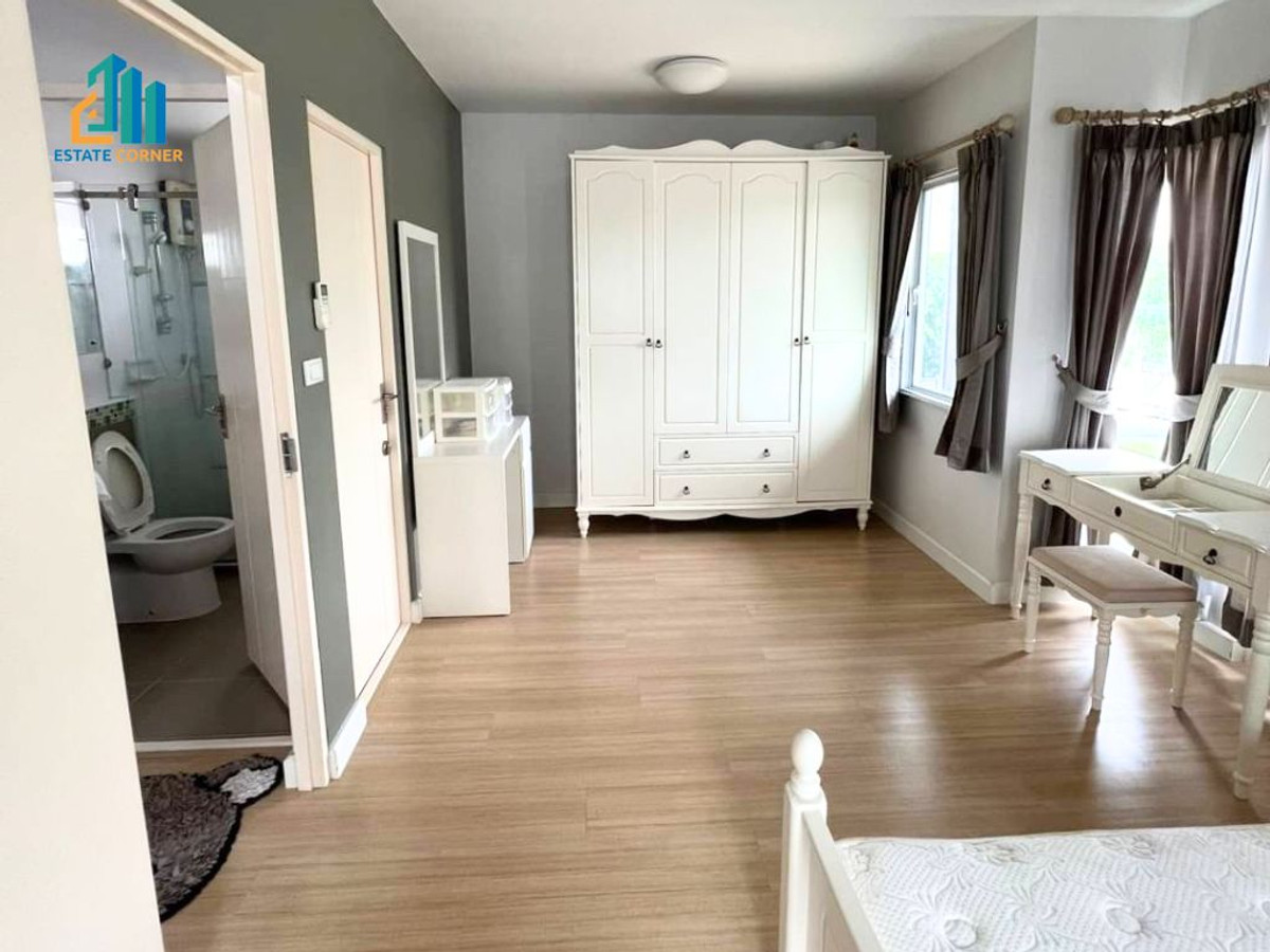 For SaleHousePathum Thani,Rangsit, Thammasat : 84614 - Single house for sale, Inizio Village 2 (Inizio 2), Rangsit-Khlong 3, Pathum Thani, 57.3 sq m.