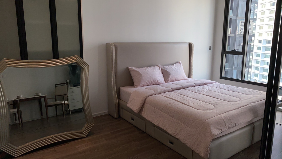 For RentCondoSathorn, Narathiwat : 🏙️ Condo for rent at KnightsBridge Prime Sathorn💕 27th floor, stunning city views 🌆 1-bedroom duplex unit, total living space 30.5 + 13.5 sq m.  Fully furnished, complete with appliances, ready to move in immediately!  💸Price only 35,000 baht/month ✨ 