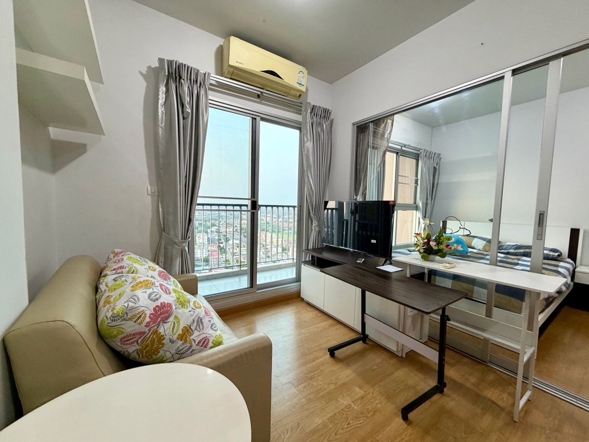 For RentCondoBang kae, Phetkasem : For rent, beautifully decorated room Ready to move in, The Parkland Phetkasem Condo, next to Lak Song MRT.