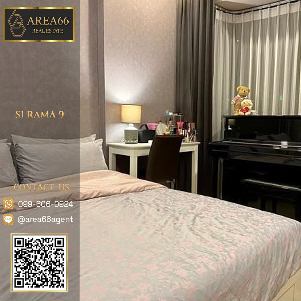 For SaleCondoPattanakan, Srinakarin : 🔥For sale!! Condo S1 Rama 9