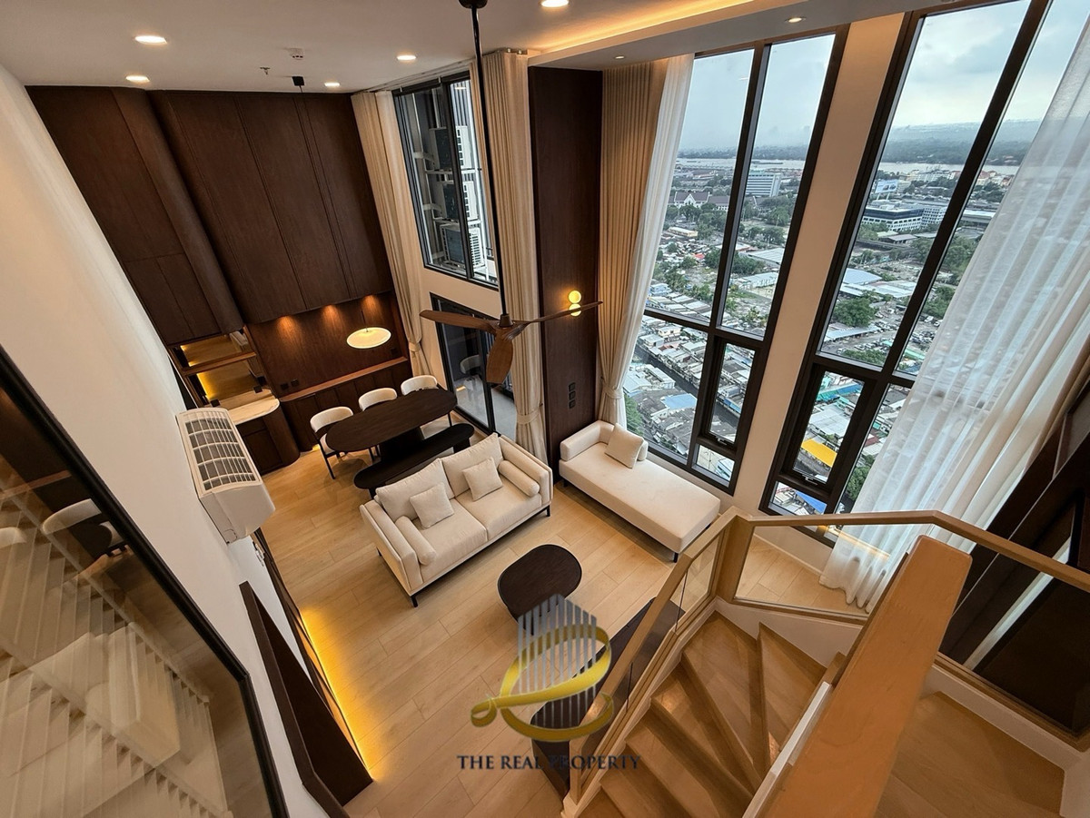 For RentCondoKhlongtoei, Kluaynamthai : 3Beds 2Baths💎Life Rama4 Asoke💎river view✨Rare layout✨Tel: 0922815117