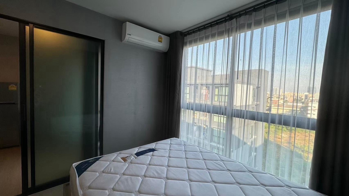 For SaleCondoBangna, Bearing, Lasalle : Condo for sale: The Excel Groove Lasalle, Condo Style Luxury Loft, good location, connected to many main routes. Large room 31.59 sq m, corner, 8th floor, 1,850,000 baht
