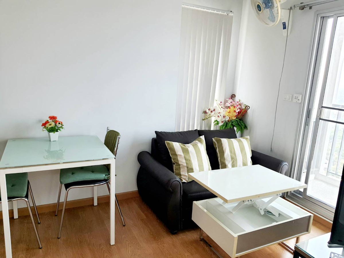 ให้เช่าคอนโดบางแค เพชรเกษม : ให้เช่า ห้องมุมตกแต่งสวย มีเครื่องซักผ้า คอนโด The Parkland Phetkasem ติดรถไฟฟ้า MRT หลักสอง