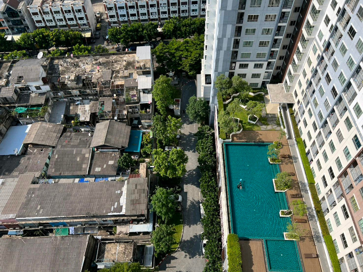 For SaleCondoRama3 (Riverside),Satupadit : Selling a burden 🔥🔥 Special price condo, good location, The Trust Residence Ratchada-Rama 3 MD-25081721