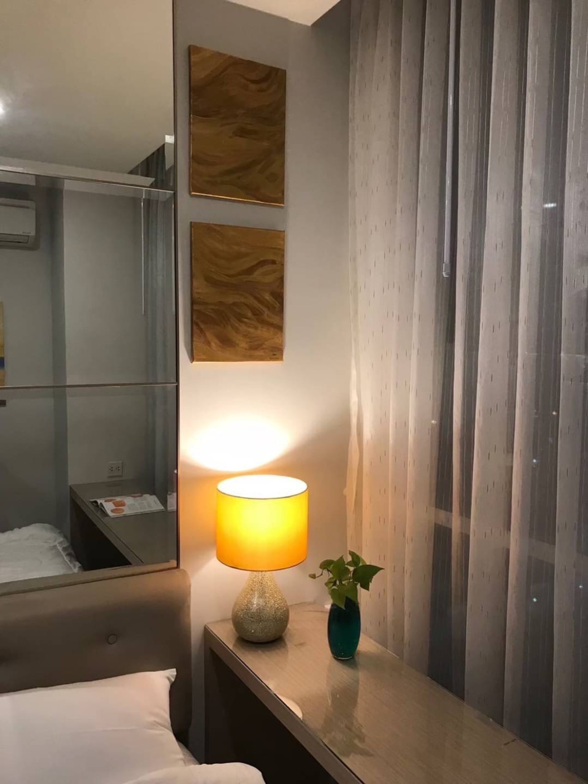 Condo for sale under market price : Noble Revolve Ratchada1 1 Bedroom Nice decorated Fully furnished +Digital door lock near MRT Cultural Centre Special price 3.3 MB.🔥🔥🔥 Loading...