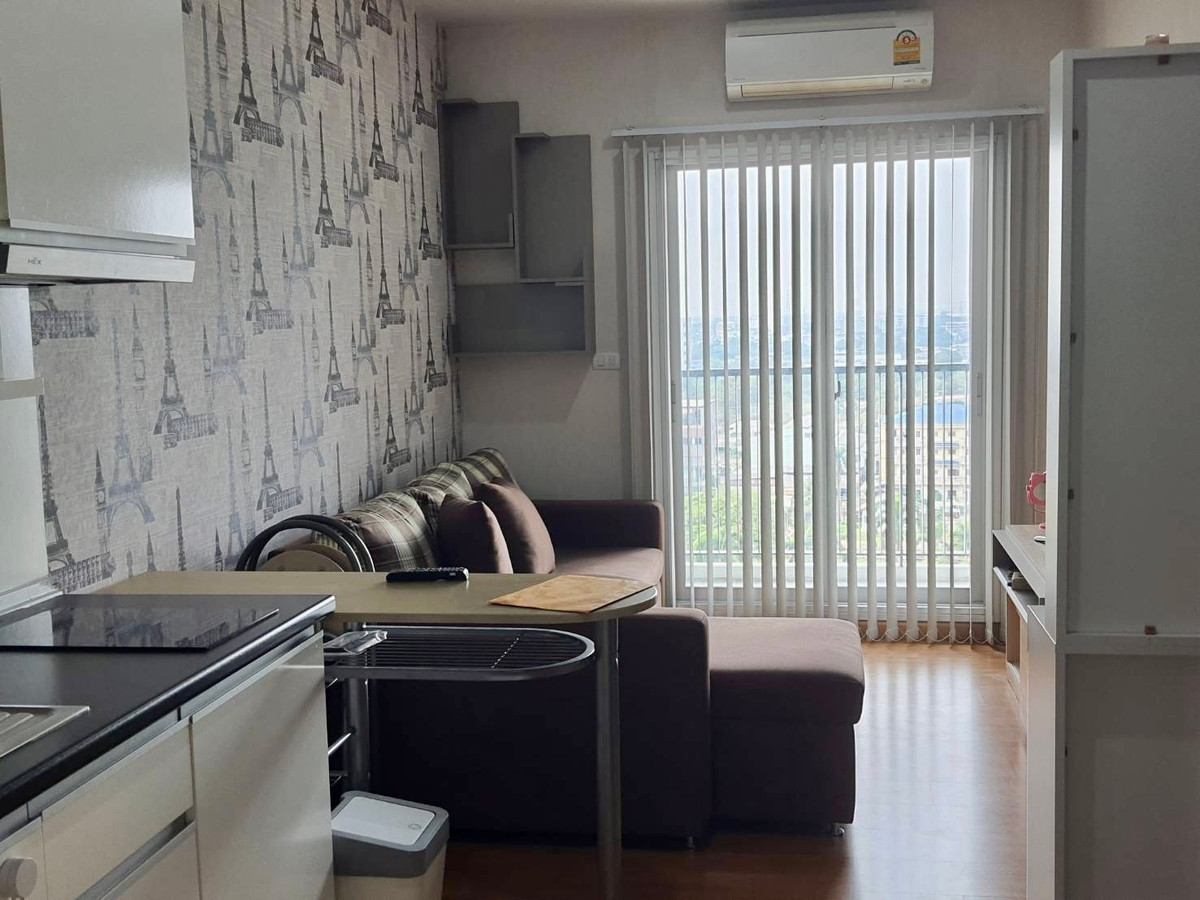 ให้เช่าคอนโดบางแค เพชรเกษม : ให้เช่า ห้องตกแต่งสวย พร้อมเข้าอยู่ คอนโด The Parkland Phetkasem ติดรถไฟฟ้า MRT หลักสอง