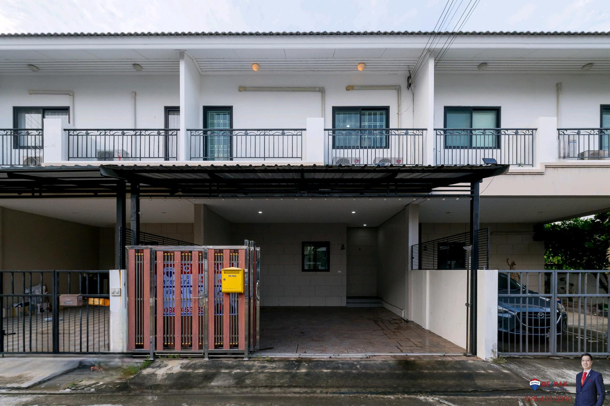 For SaleHouseBang kae, Phetkasem : 🆕️ (New arrival!🔸️ NEW Listing! 2025) 🔸️Paravee townhome, width 6 m., corner unit 24.8 sq m. (A Thai kitchen has been added 🔔 [Special price!]