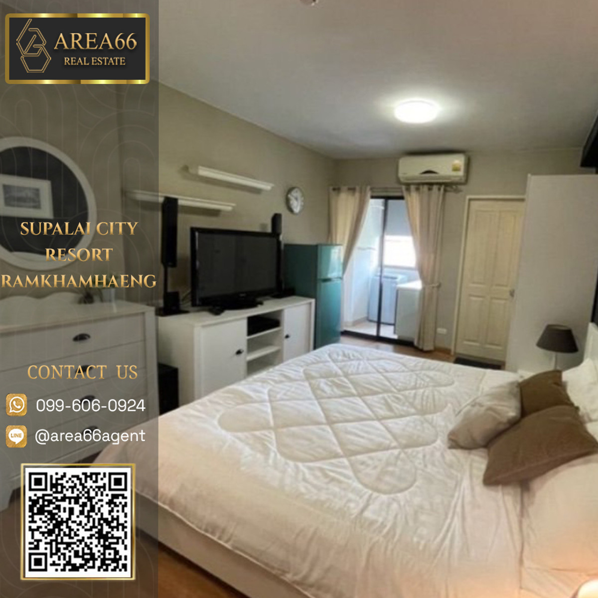 For SaleCondoRamkhamhaeng, Hua Mak : 🔥 For sale!! Condo Supalai City Resort Ramkhamhaeng