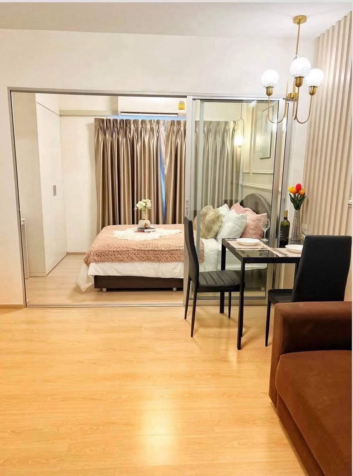 ให้เช่าคอนโดปทุมธานี รังสิต ธรรมศาสตร์ : plum park 26 sqm 8700 THB