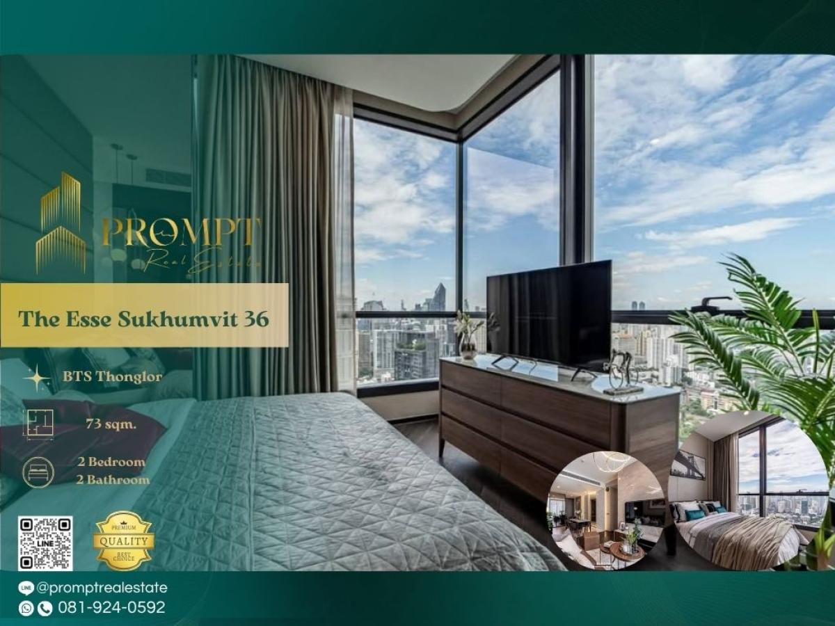 For RentCondoSukhumvit, Asoke, Thonglor : ST13627 - The Esse Sukhumvit 36 :  ดิ เอส สุขุมวิท 36 - BTS Thonglor/ Samitivej Sukhumvit Hospital/ The Emporium