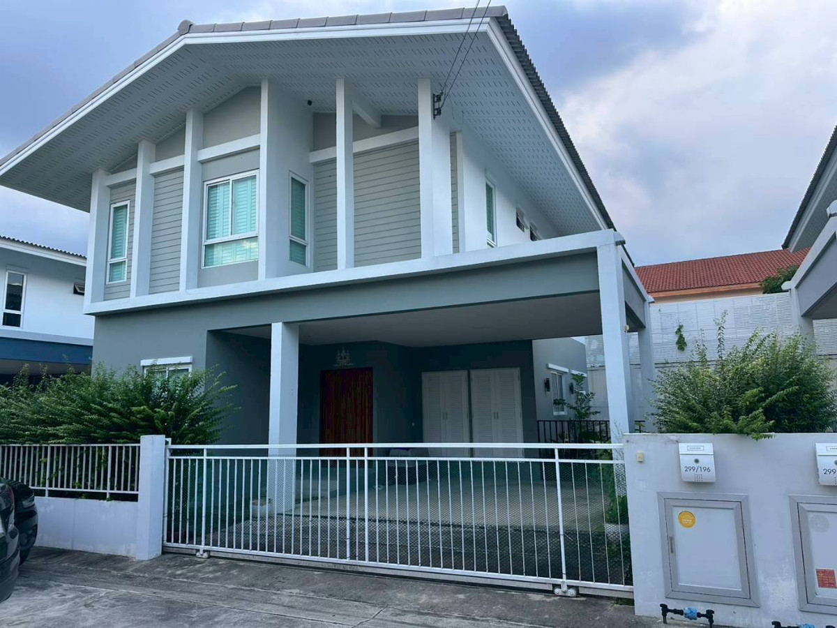 HouseMahachai Samut Sakhon : 94841 - For sale/rent single house, new condition, 3 years, Kanasiri - Wongwaen Rama 2.