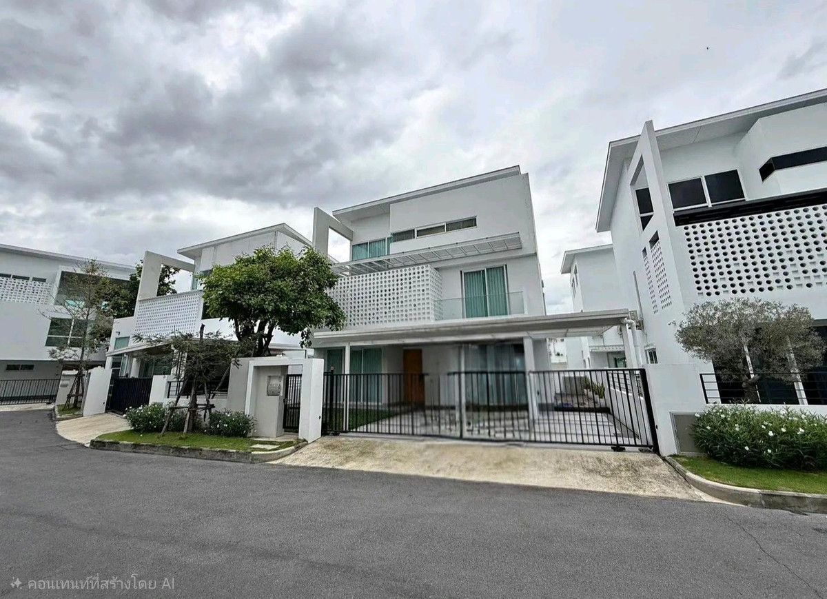 ให้เช่าบ้านเลียบทางด่วนรามอินทรา : 🌜🌟🌛ให้เช่า บ้านหรูบ้านเดี่ยว 3 ชั้น  Nirvana ABSOLUTE เอกมัย–รามอินทรา