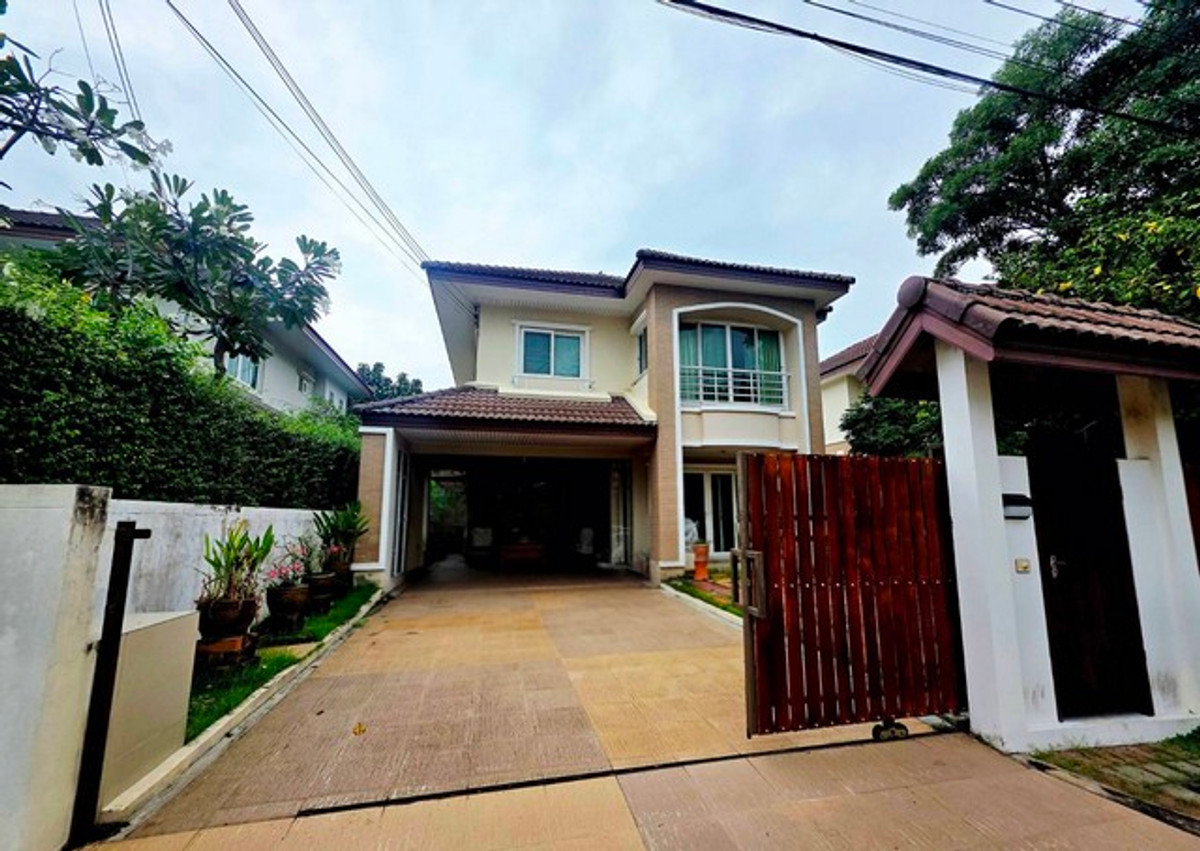 ขายบ้านพระราม 5 ราชพฤกษ์ บางกรวย : ขายบ้าน สัมมากรนครอินทร์  พระราม 5  บางกรวย ติดถนนนครอินทร์ ตลาดพระราม5 โรงเรียนเด่นหล้า