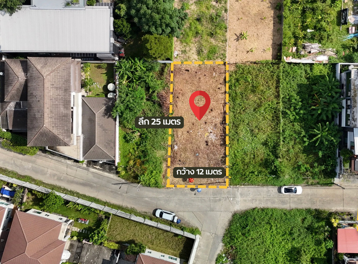 For SaleLandChaengwatana, Muangthong : Land for sale, already filled in, Muang Thong Thani, Project 6, Zone D, Soi D2, area 75 square wah, width 12 meters, depth 25 meters.