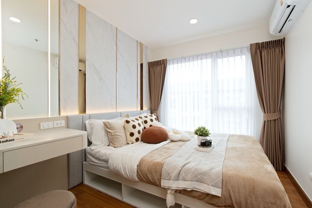 ขายคอนโดบางซื่อ วงศ์สว่าง เตาปูน : 🌈🌤️LP-491  ขายคอนโด#Regent home บางซ่อน เฟส 27 | ราคาเบาๆ ผ่อนเพียง 5,xxx* เอาไปเลยห้องสวยพร้อมอยู่ | ห้องกั้นสัดส่วน แต่งครบ ครัวปิด | ใกล้ MRT สายสีม่วง 0.4 กม