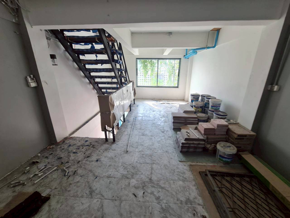 ขายอาคารพาณิชย์นนทบุรี บางใหญ่ บางบัวทอง : 87970 - ขายตึกแถว 4 ชั้น พร้อมชั้นลอยและดาดฟ้า ทำเลทอง การเดินทางสะดวก ใกล้ MRT สายสีชมพู สถานีสามัคคี #ถนนสามัคคี #ท่าทราย #นนทบุรี