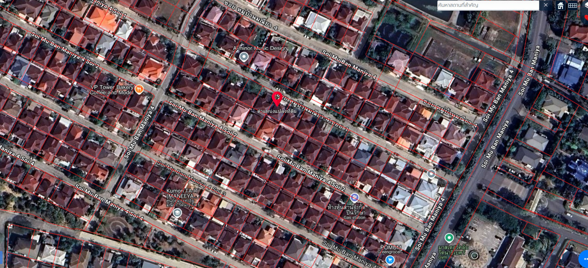 ขายบ้านนนทบุรี บางใหญ่ บางบัวทอง : 88540 - ขายบ้านเดี่ยว โครงการมณียา4 ขนาด 54 ตารางวา ถนนรัตนาธิเบศร์-ท่าอิฐ นนทบุรี ใกล้ สถานี MRT ไทรม้าและ MRTท่าอิฐ