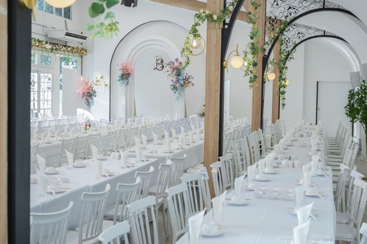 For RentShop HouseRathburana, Suksawat : Pracha Uthit-WatKhuSang Rd. near Big C Food Place Bangkok 2-story wedding venue for rent with 3packa