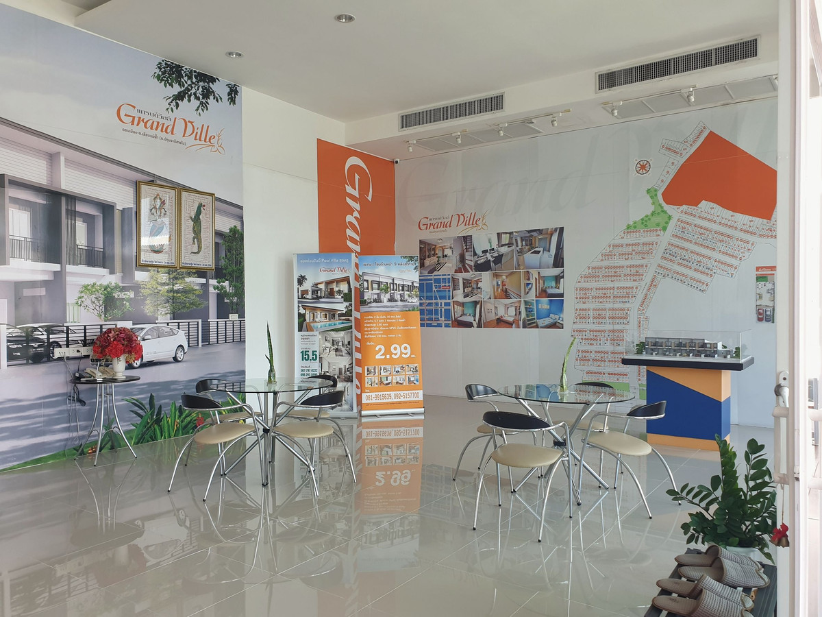 ขายที่ดินปทุมธานี รังสิต ธรรมศาสตร์ : 95359 - ขายที่ดินพร้อมร้านค้าบนทำเลทอง หน้าหมู่บ้าน แกรนด์วิลล์ ติดถนนใหญ่ปทุมธานี-สายใน