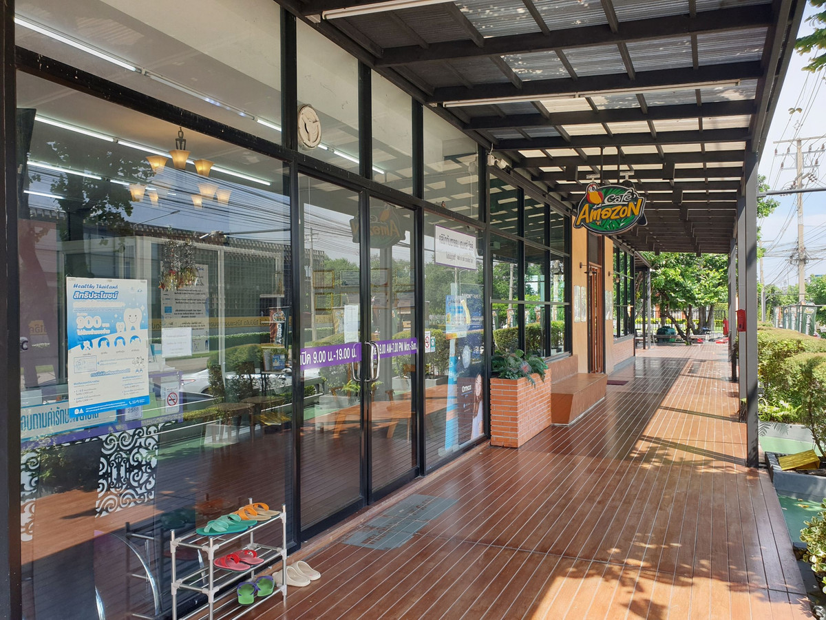 ขายที่ดินปทุมธานี รังสิต ธรรมศาสตร์ : 95359 - ขายที่ดินพร้อมร้านค้าบนทำเลทอง หน้าหมู่บ้าน แกรนด์วิลล์ ติดถนนใหญ่ปทุมธานี-สายใน